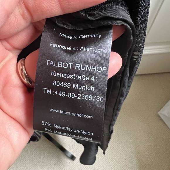 Black sequin wrap dress never worn - Picture 7 of 9